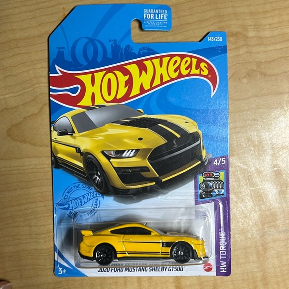2020 Ford Mustang Shelby GT500 hot wheels - Picture 1 of 3